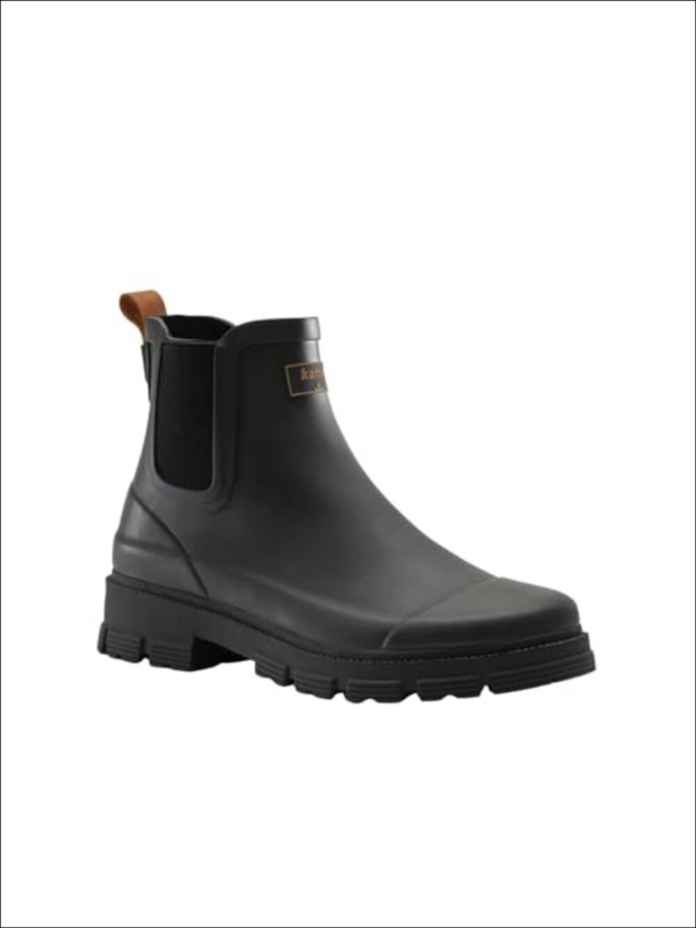 Kamik Hailee Waterproof Rubber Ankle Rain Boot Slip-Resistant Outdoor